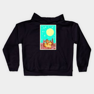 MUSHROOM CITY II Kids Hoodie